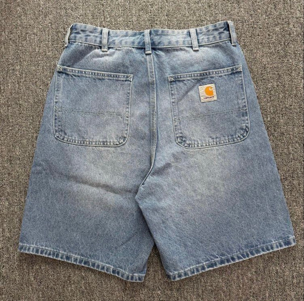Shorts Carhartt – Denim Efecto Desgastado