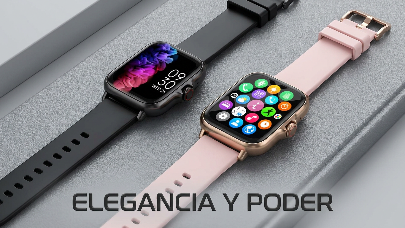 Smartwatch 1.83” con Llamadas y Monitor de Salud