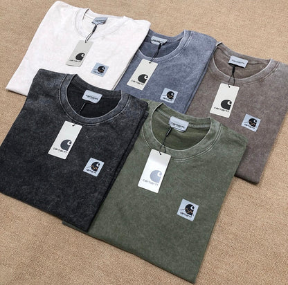 Camiseta Carhartt Efecto Desgastado – Logo Patch