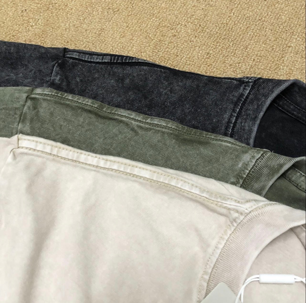 Camiseta Carhartt Efecto Desgastado – Logo Patch