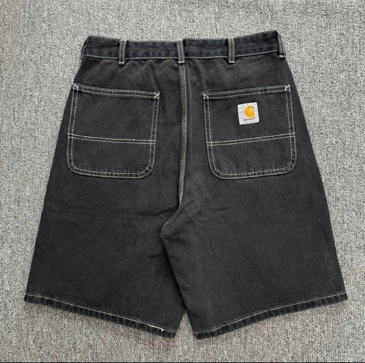 Shorts Carhartt – Denim Efecto Desgastado
