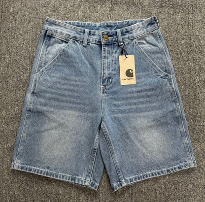 Shorts Carhartt – Denim Efecto Desgastado
